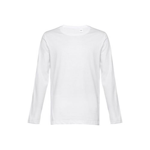 THC BUCHAREST WH - T-shirt en coton à manches longues pour hommes