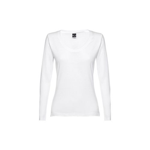 THC BUCHAREST WOMEN WH - T-shirt à manches longues ceinturé pour femmes