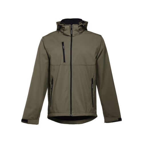 THC ZAGREB - Veste softshell pour homme en polyester et élasthanne