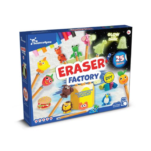 RUBBER FACTORY - Fabriquer vos gommes, idéal pour enfants