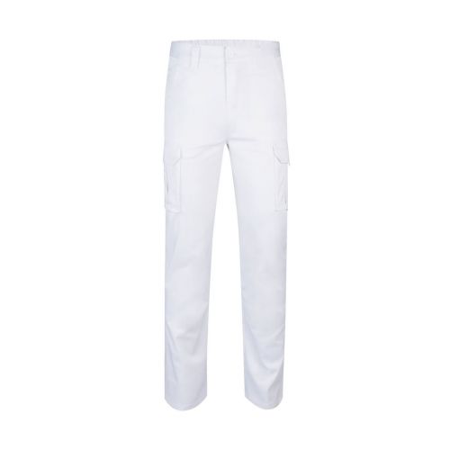 VL LUGH - Pantalon stretch, multipoches (240g/m²) en coton (46%), EME (38%) et polyester (16%)