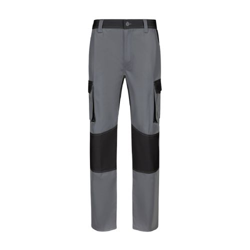 VL NJORD - Pantalon sergé, bicolore, multipoches (240 g/m²), en coton (35%) et polyester (65%)