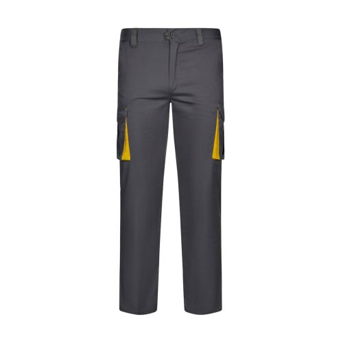 VL FIDES - Pantalon stretch bicolore, multipoches (240g/m²), en coton (46%), EME (38%) et polyester (16%)