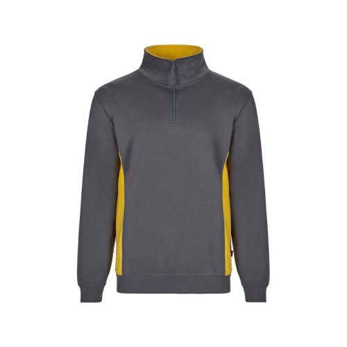 VL SVAROG - Sweat bicolore en éponge (260g/m²), en polyester (65%) et coton (35%)