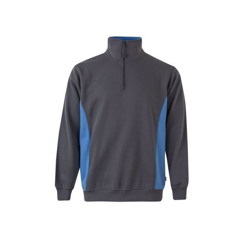 VL SVAROG - Sweat bicolore en éponge (260g/m²), en polyester (65%) et coton (35%)