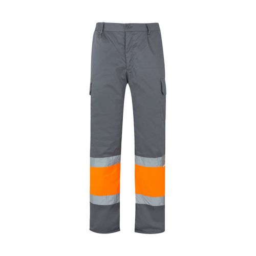 VL POSEIDON LARGE - Pantalon bicolore en sergé multipoches (210g/m²), en coton (20%) et polyester (80%)