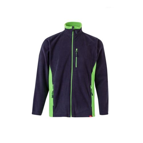VL GERAS - Veste polaire bicolore (220g/m²) en polyester (100%)