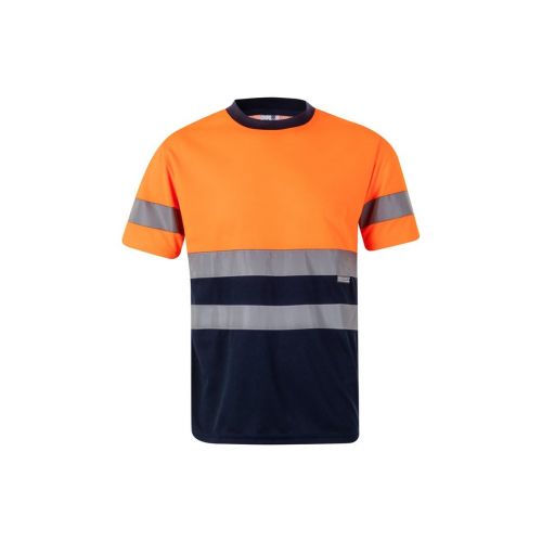VL BRAHMA - T-shirt technique bicolore (140g/m²), en polyester (100%)