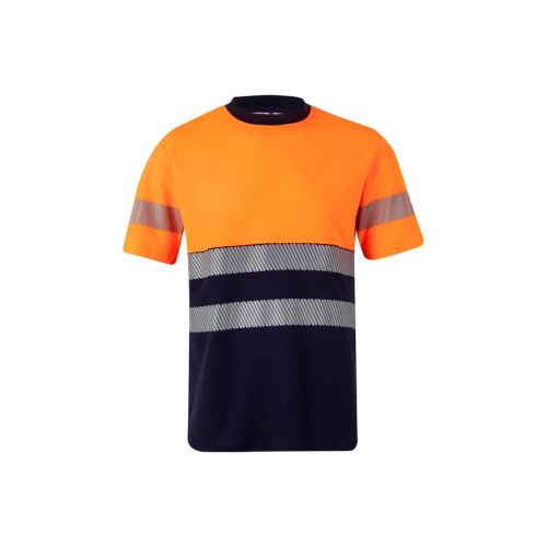 VL BASTET - T-shirt piqué bicolore (150g/m²), en coton (55%) et polyester (45%)