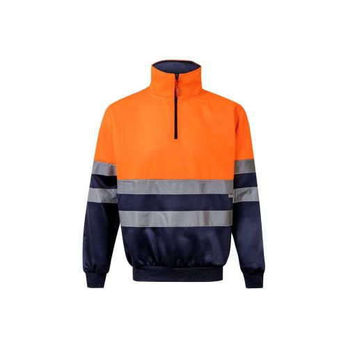 VL THOR - Sweatshirt bicolore (300g/m²) en polyester éponge (100%)