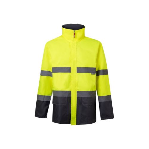 VL THEMIS LARGE - Parka bicolore (190g/m²), en polyester (100%), avec finition PU