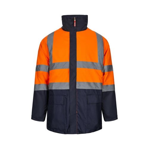 VL JUNO - Parka 4 en 1 bicolore (180g/m²), en polyester (100%), avec finition PU