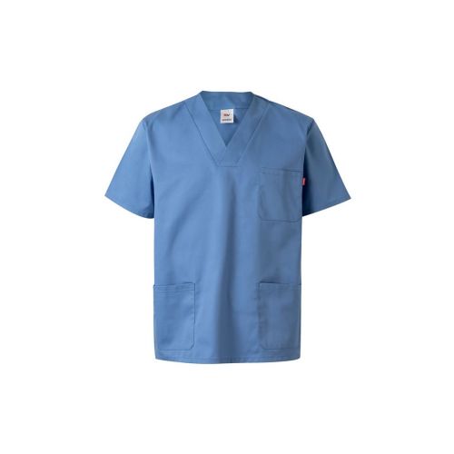 VL ILLAPA - Tunique en sergé (190g/m²) à manches courtes, en polyester (65%) et coton (35%)