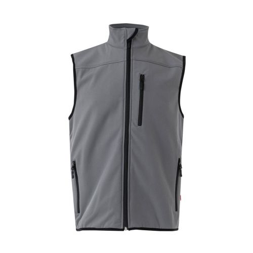 VL VARUNA - Gilet soft shell (280g/m²), avec doublure polaire, en polyester (94%) et élasthanne (6%)