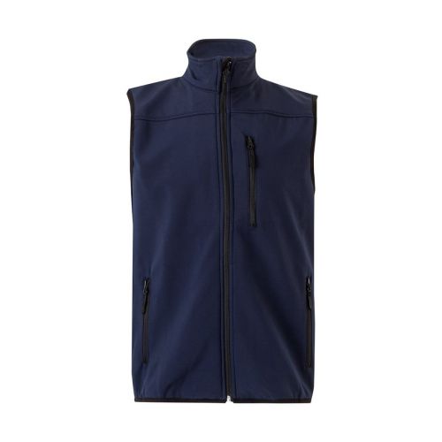 VL VARUNA - Gilet soft shell (280g/m²), avec doublure polaire, en polyester (94%) et élasthanne (6%)