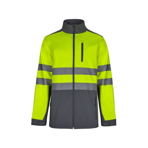 VL HESTIA - Veste soft shell bicolore (280g/m²), en polyester (96%) et élasthanne (4%)