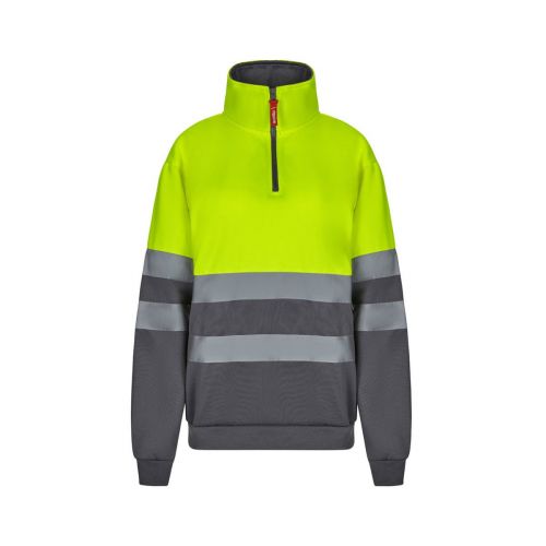 VL THOR LARGE - Sweatshirt bicolore (300g/m²) en polyester éponge (100%)