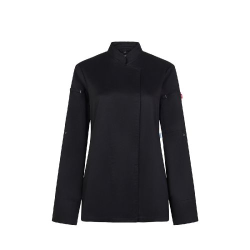 VL THOTH - Veste de cuisine pour femme (190 g/m²) en coton (35 %) et polyester recyclé (65 %)