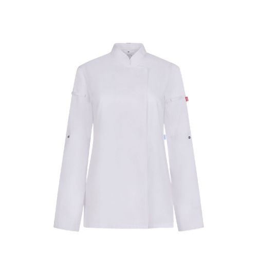 VL THOTH - Veste de cuisine pour femme (190 g/m²) en coton (35 %) et polyester recyclé (65 %)