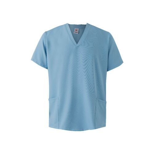 VL FLORA - Tunique à manches courtes (140 g/m²) en microfibre 100 %