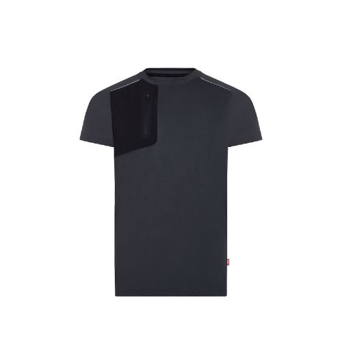 VL RHEA - T-shirt technique gaufré (110 g/m²), composé à 100 % de polyester recyclé