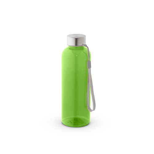 ENDERS M - Bouteille PET recyclé (100% rPET) translucide, finition brillante 600 mL