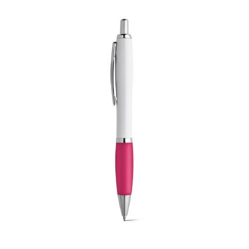 MOVE - Stylo à bille en ABS blanc avec clip en métal