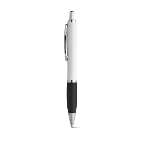 MOVE - Stylo à bille en ABS blanc avec clip en métal