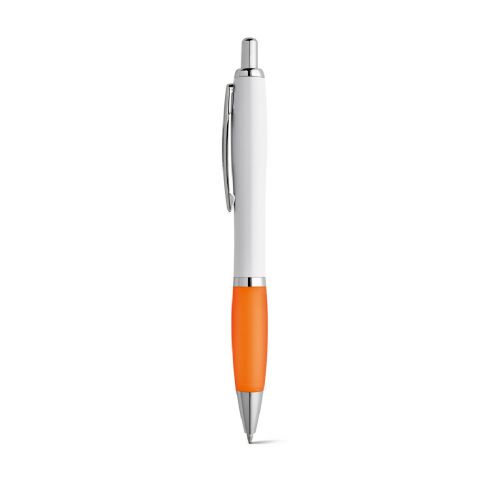 MOVE - Stylo à bille en ABS blanc avec clip en métal