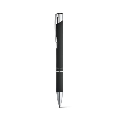 BETA SOFT - Stylo en aluminium avec finition en caoutchouc