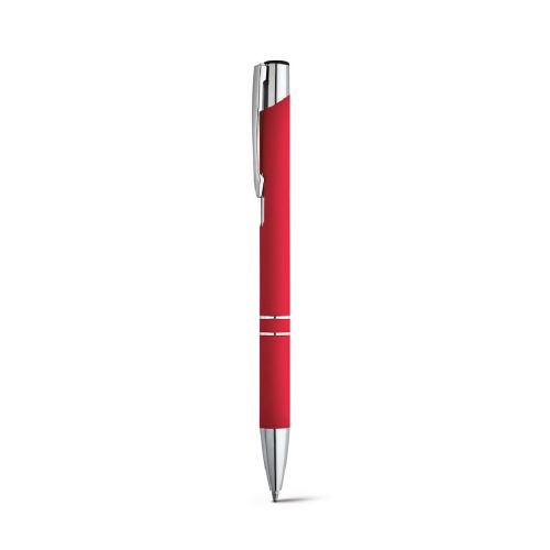 BETA SOFT - Stylo en aluminium avec finition en caoutchouc