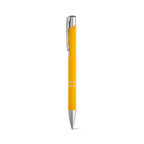 BETA SOFT - Stylo en aluminium avec finition en caoutchouc