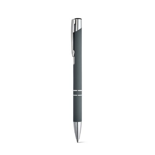 BETA SOFT - Stylo en aluminium avec finition en caoutchouc