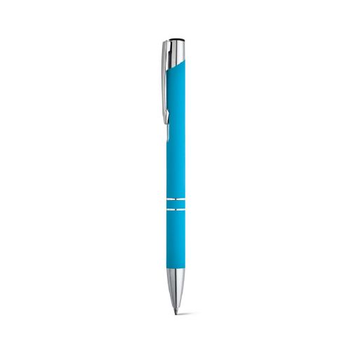 BETA SOFT - Stylo en aluminium avec finition en caoutchouc
