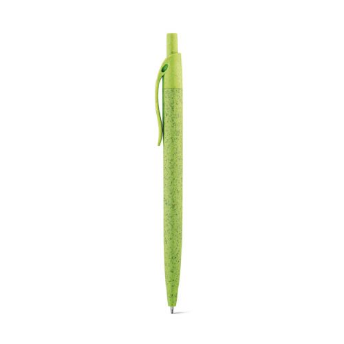 CAMILA - Stylo à bille en fibre de paille de blé et ABS avec clip