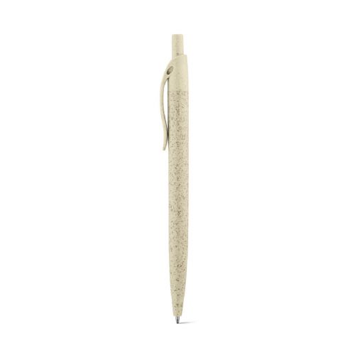 CAMILA - Stylo à bille en fibre de paille de blé et ABS avec clip