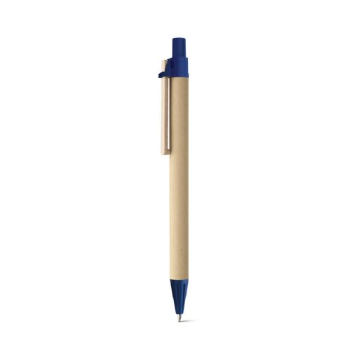 NAIROBI - Stylo à bille en papier kraft et clip en bois