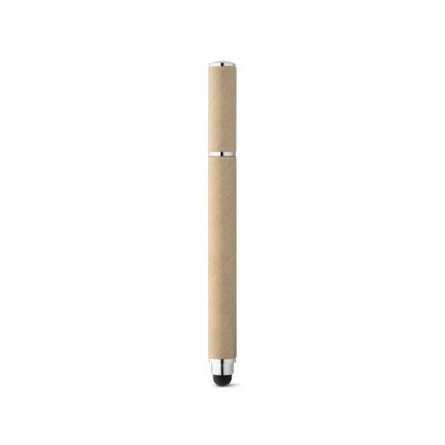 PAPYRUS - Stylo bille en papier kraft et ABS avec pointe tactile
