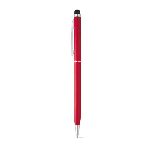 ZOE - Stylo en aluminium avec mécanisme twist et embout tactile