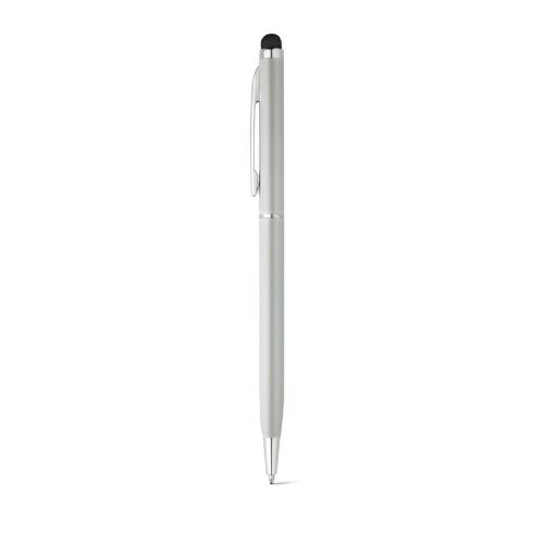 ZOE - Stylo en aluminium avec mécanisme twist et embout tactile