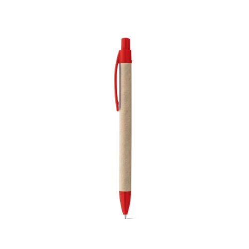 REMI - Stylo à bille fabriqué à partir de papier 100 % recyclé, avec clip