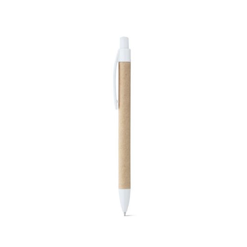 REMI - Stylo à bille fabriqué à partir de papier 100 % recyclé, avec clip