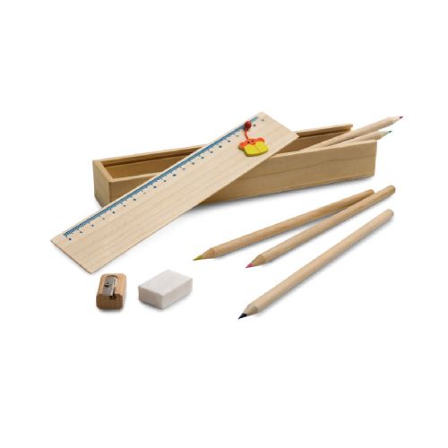 DOODLE - Set de dessin fourni dans une boîte en bois
