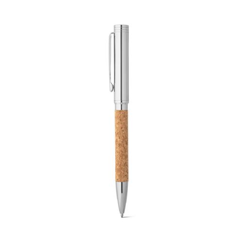 CORKO - Stylo à bille en liège et métal avec mécanisme twist