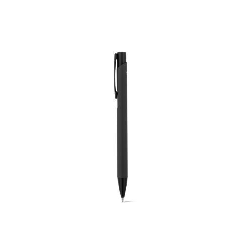 CLINT - Stylo à bille en aluminium recyclé (100% rAL) avec finition en caoutchouc