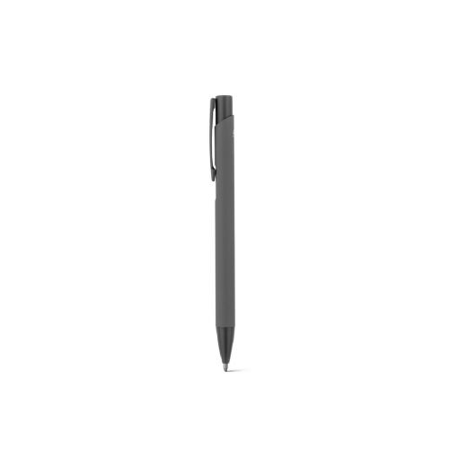 CLINT - Stylo à bille en aluminium recyclé (100% rAL) avec finition en caoutchouc