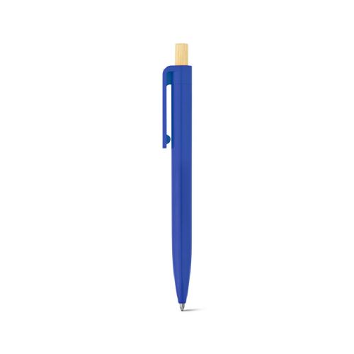 ZARA - Stylo à bille en ABS recyclé (100% rABS) avec bouton en bambou