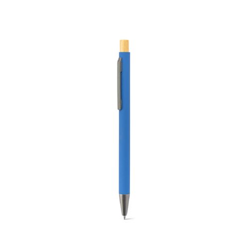 ZYLEN - Stylo à bille en aluminium recyclé (100 % rAL), avec finition en caoutchouc