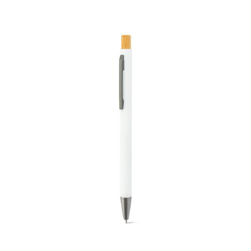 ZYLEN - Stylo à bille en aluminium recyclé (100 % rAL), avec finition en caoutchouc