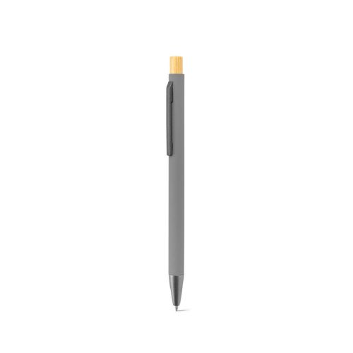ZYLEN - Stylo à bille en aluminium recyclé (100 % rAL), avec finition en caoutchouc
